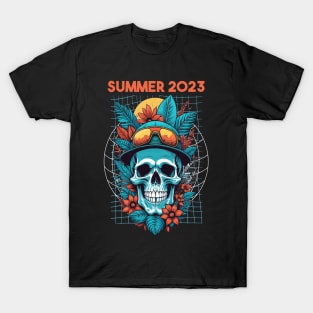 Summer Skull Design 2023 T-Shirt